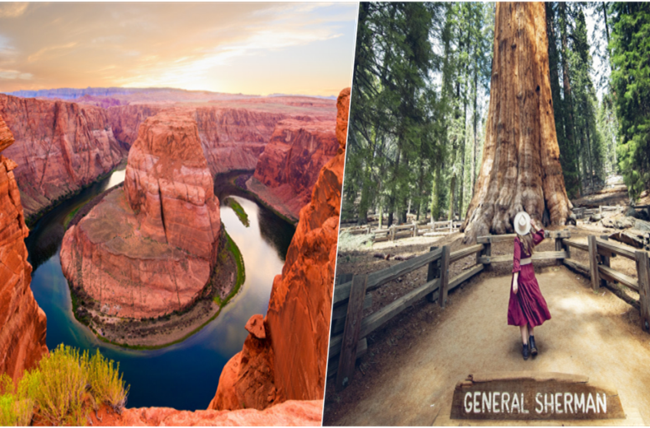 ΔΥΤΙΚΕΣ Η.Π.Α  –  ΕΘΝΙΚΟΙ ΔΡΥΜΟΙ 13ημ ΠΑΣΧΑ (P4)