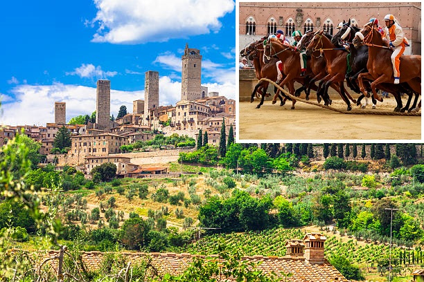 ΣΙΕΝΑ - PALIO DI SIENA 5ημ ΚΑΛΟΚΑΙΡΙ (P2)