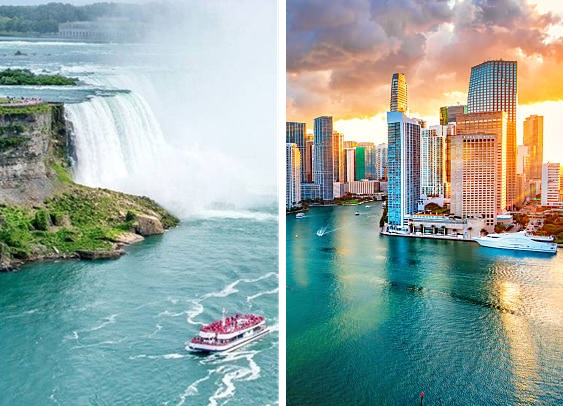 ΝΕΑ ΥΟΡΚΗ - ΚΑΤ.ΝΙΑΓΑΡΑ - ΟΥΑΣΙΝΓΚΤΟΝ - ΜΑΪΑΜΙ - Ν.ΟΡΛΕΑΝΗ 17ημ ΑΠΡΙΛΙΟΣ - ΟΚΤΩΒΡΙΟΣ (P4)