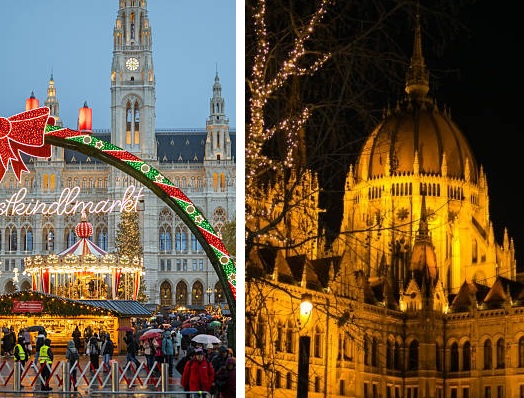 ΒΙΕΝΝΗ - ΒΟΥΔΑΠΕΣΤΗ 5ημ ΧΡΙΣΤΟΥΓΕΝΝΑ - ΠΡΩΤΟΧΡΟΝΙΑ - ΦΩΤΑ (P41)